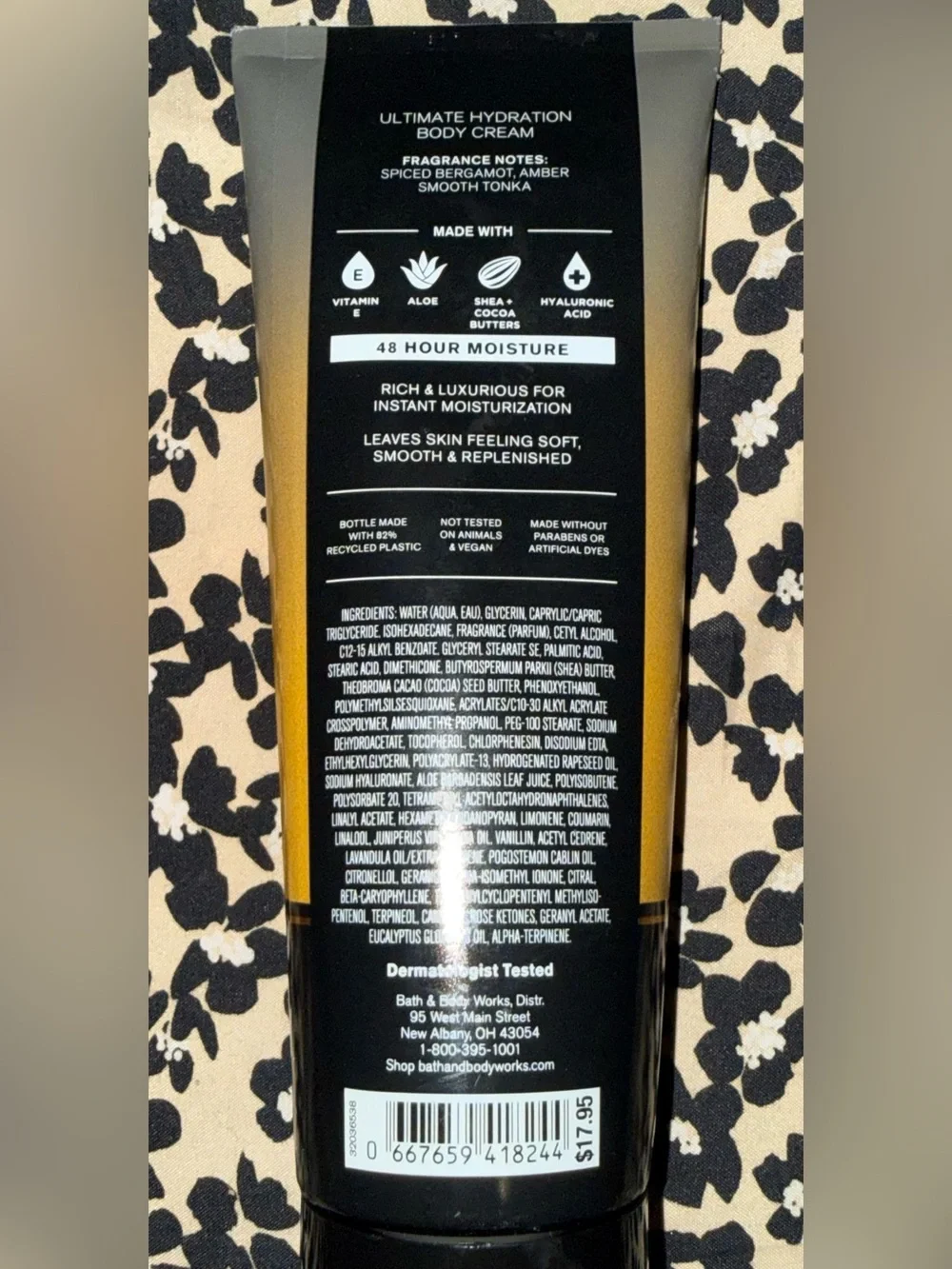 Bath & Body Works Men’s After Dark Grooming Trio - Gold & Black